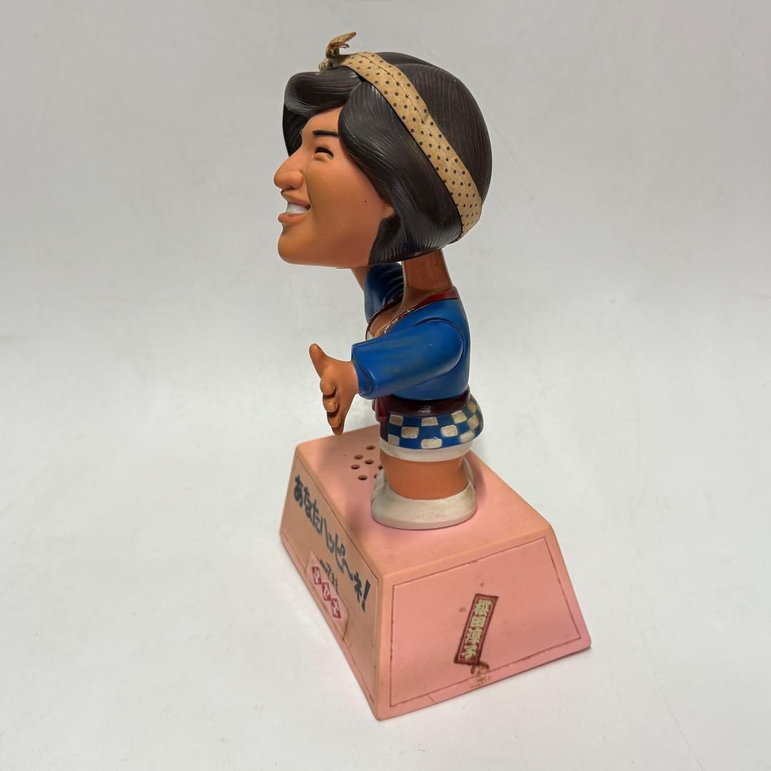 ヰセキ(イセキ)桜田淳子 首振り ソフビ人形 25.5トーキング 当時物