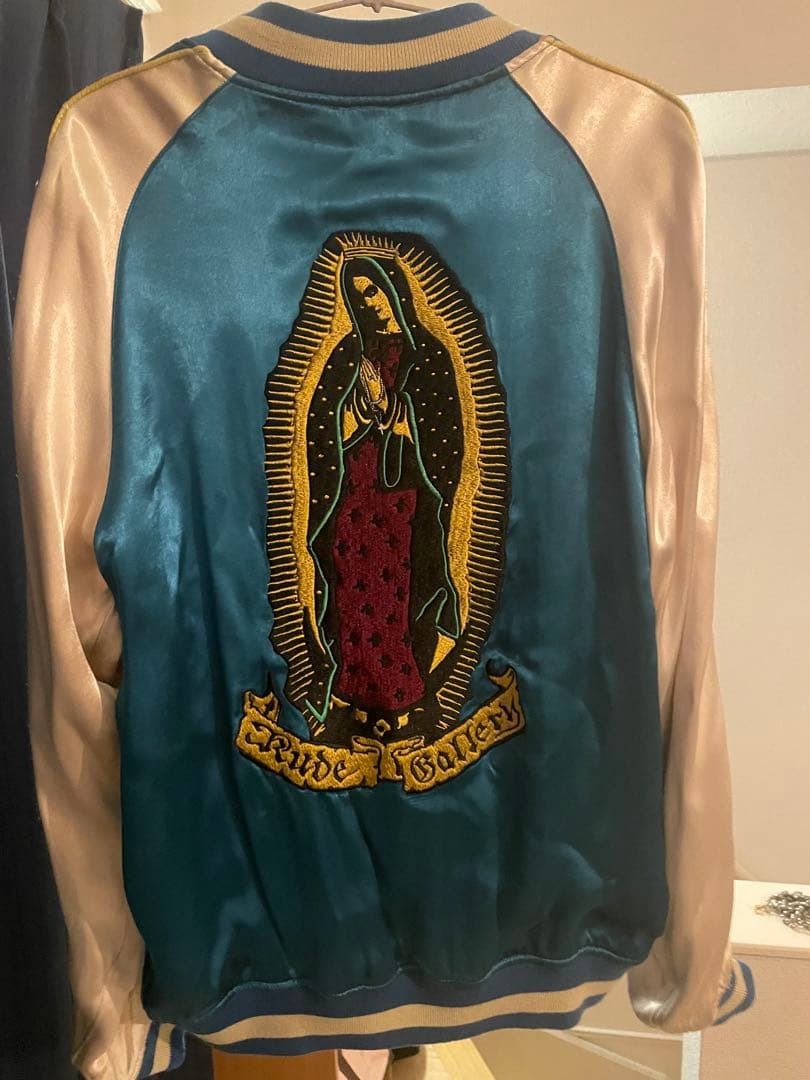 Tiger K専用 ルードギャラリー ターコイズ・黒スカジャン・刺繍デザイン