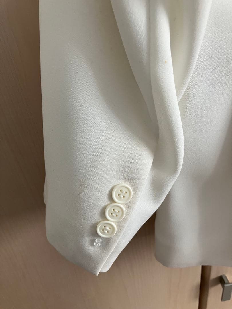 矢沢永吉風 白スーツ上下・サスペンダーベルトおまけ付き