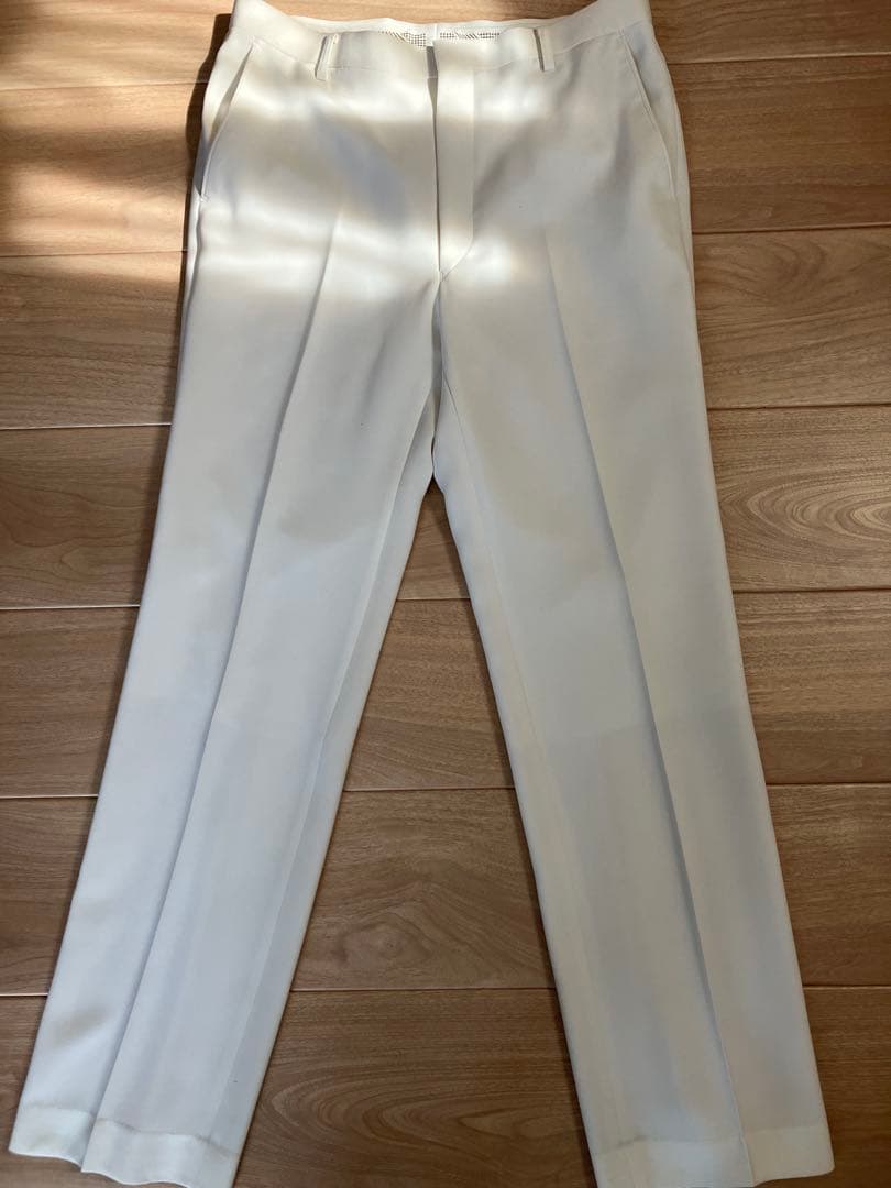 矢沢永吉風 白スーツ上下・サスペンダーベルトおまけ付き