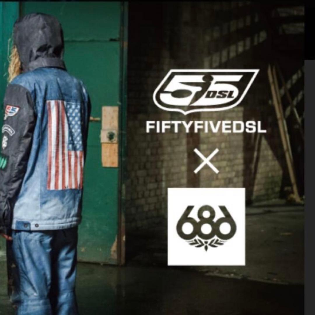 686×diesel スノーボードウェア 上下 55DSL Mサイズ - メルカリ