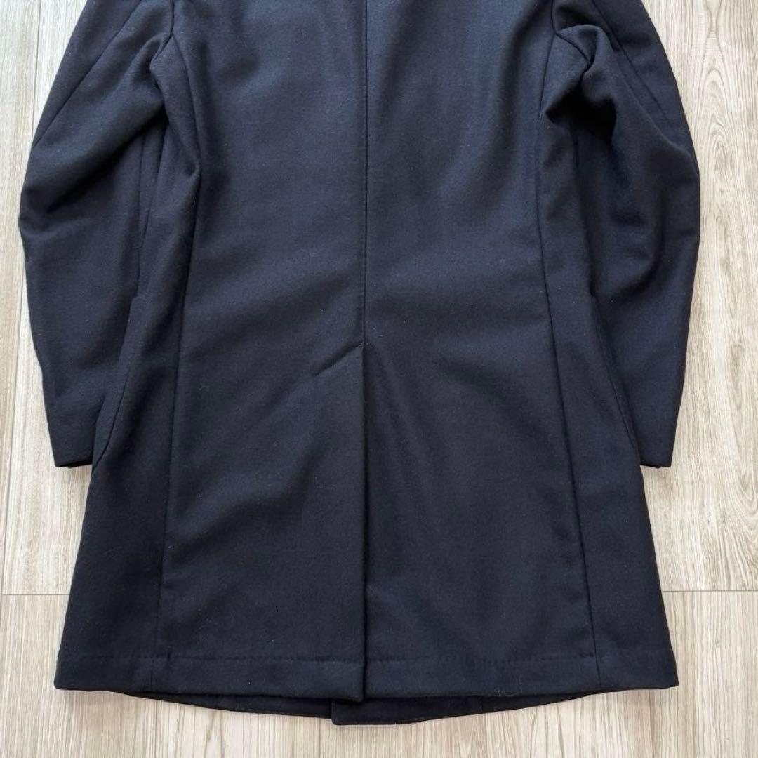 【美品】L.B.M.1911 チェスターコート 46 M ネイビー イタリア製