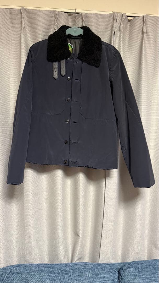 Paul Smith ネイビー ムートン襟ジャケット Paul Smith ネイビー ムートン襟ジャケット - メルカリ