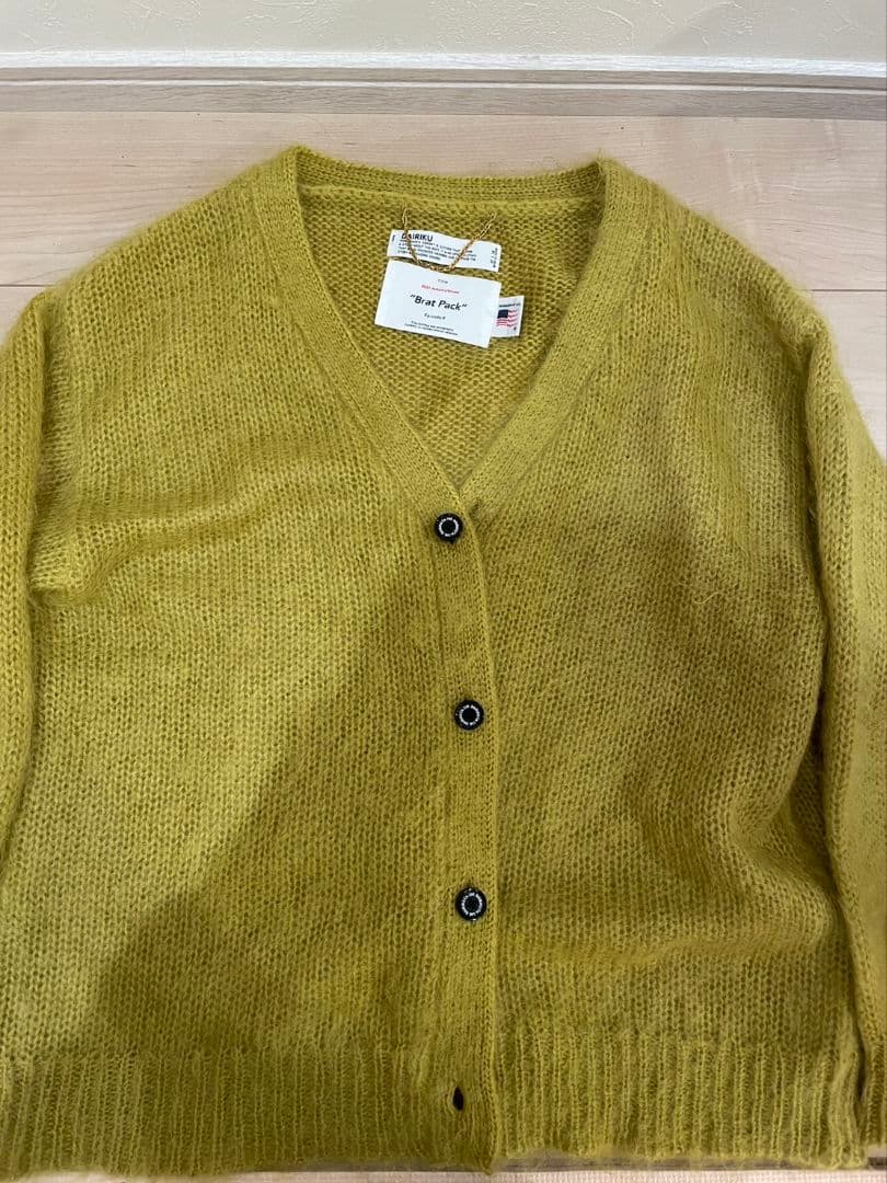 ACRMTSM別注 DAIRIKU モヘアニットカーディガン ダイリク 👠