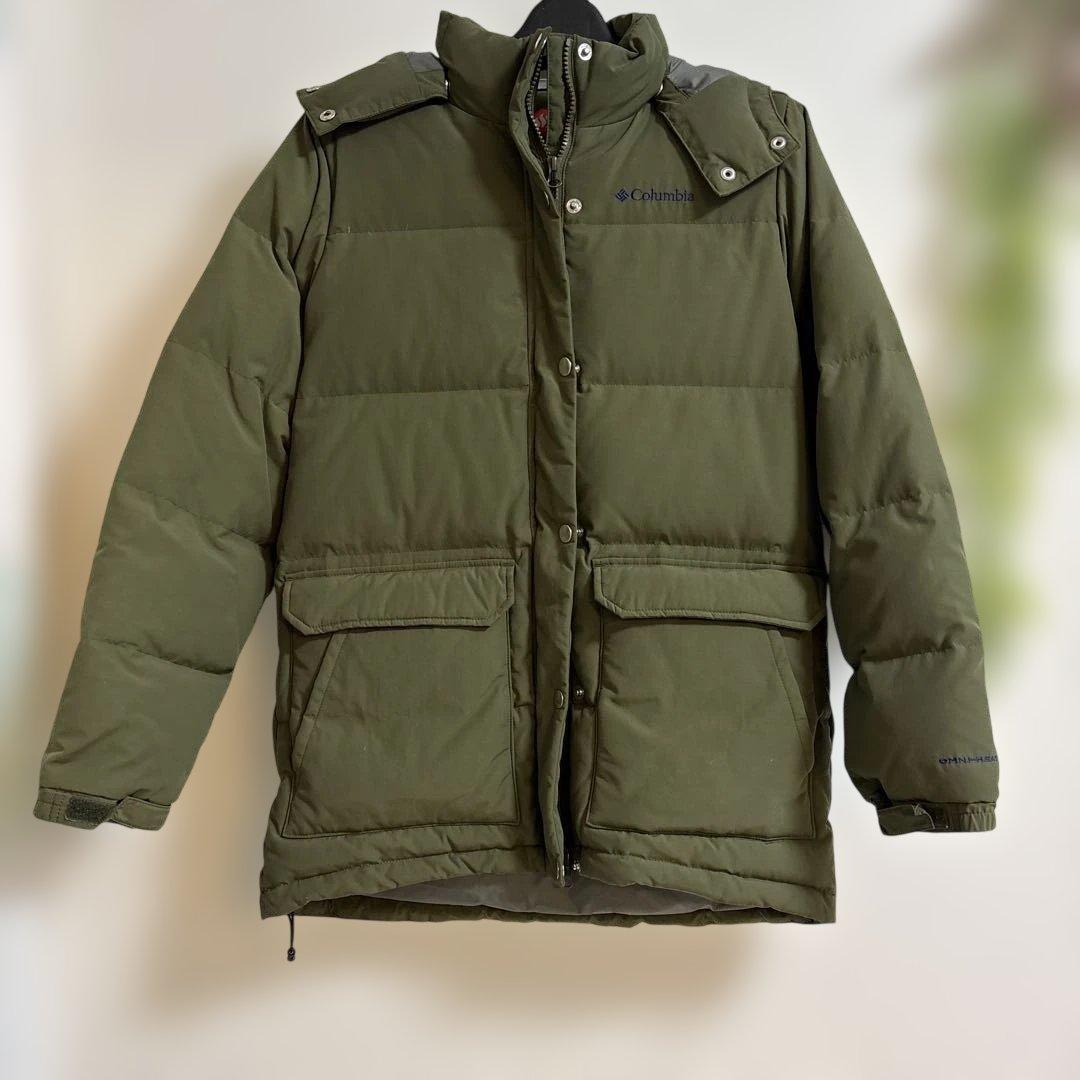 Columbia Omni-Heat ダウンジャケット M オリーブ - メルカリ