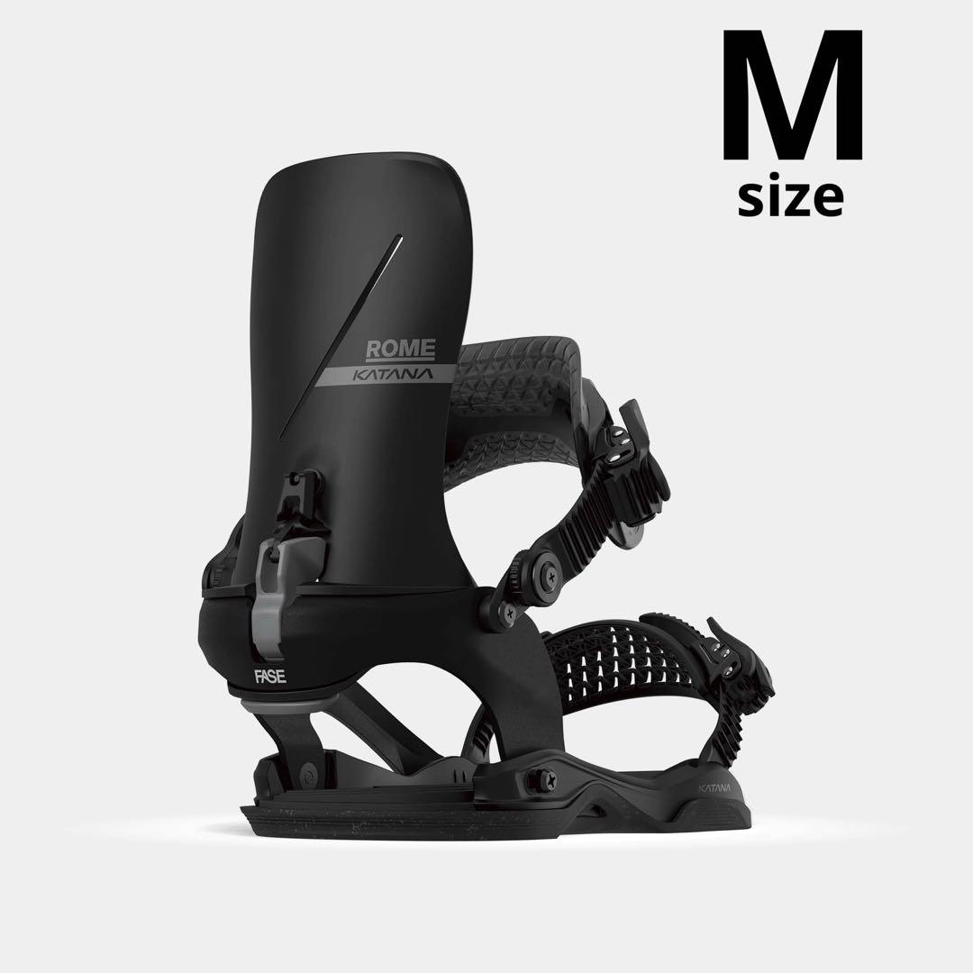 m*r様 ROME Katana AW FASE™ ビンディング M/L ブラッ 楽天市場】ROME BINDING KATANA AW FASE 26/27 Early Model （カラー