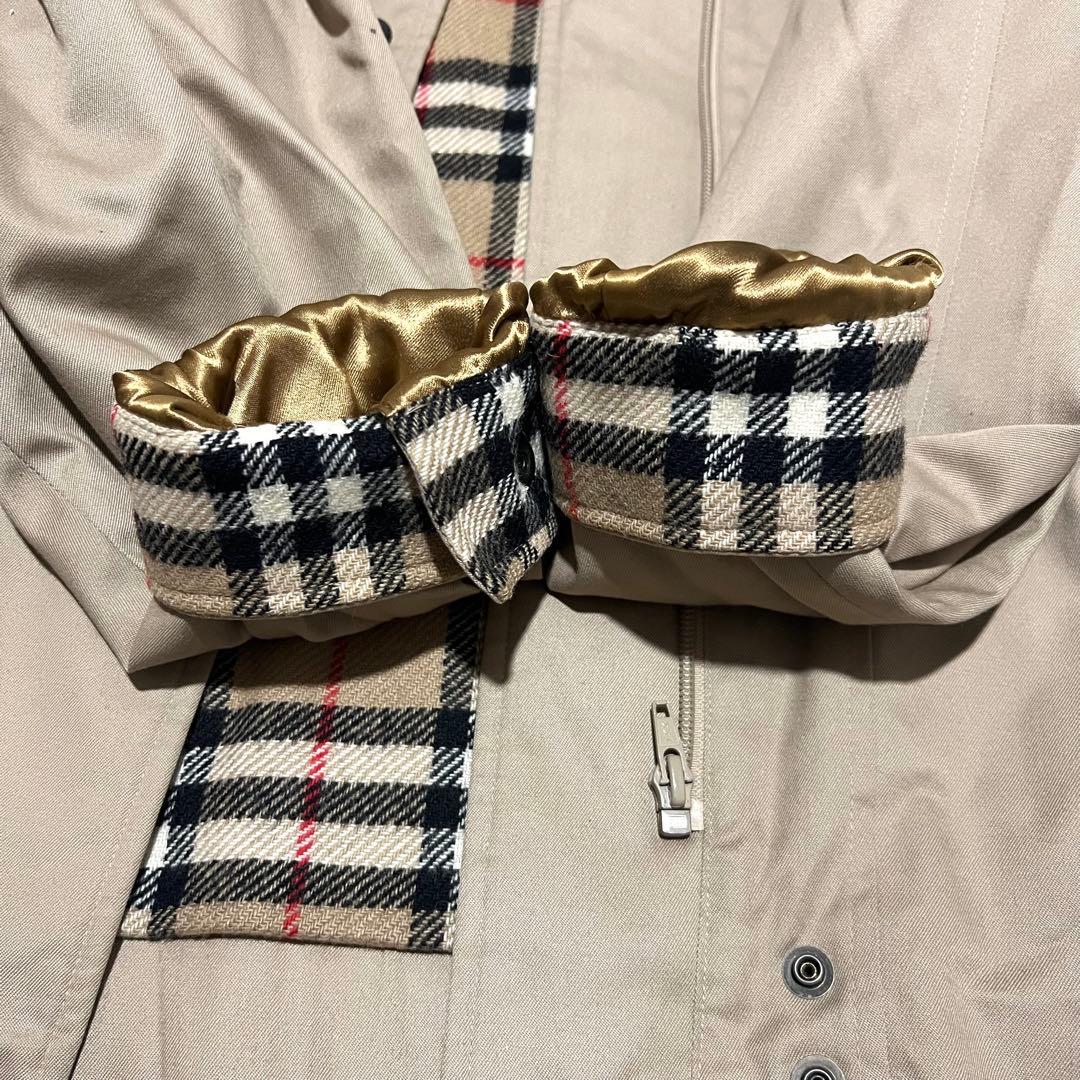 美品 Burberrys ハリントン ジャケット 80s ノバチェック ベージュ