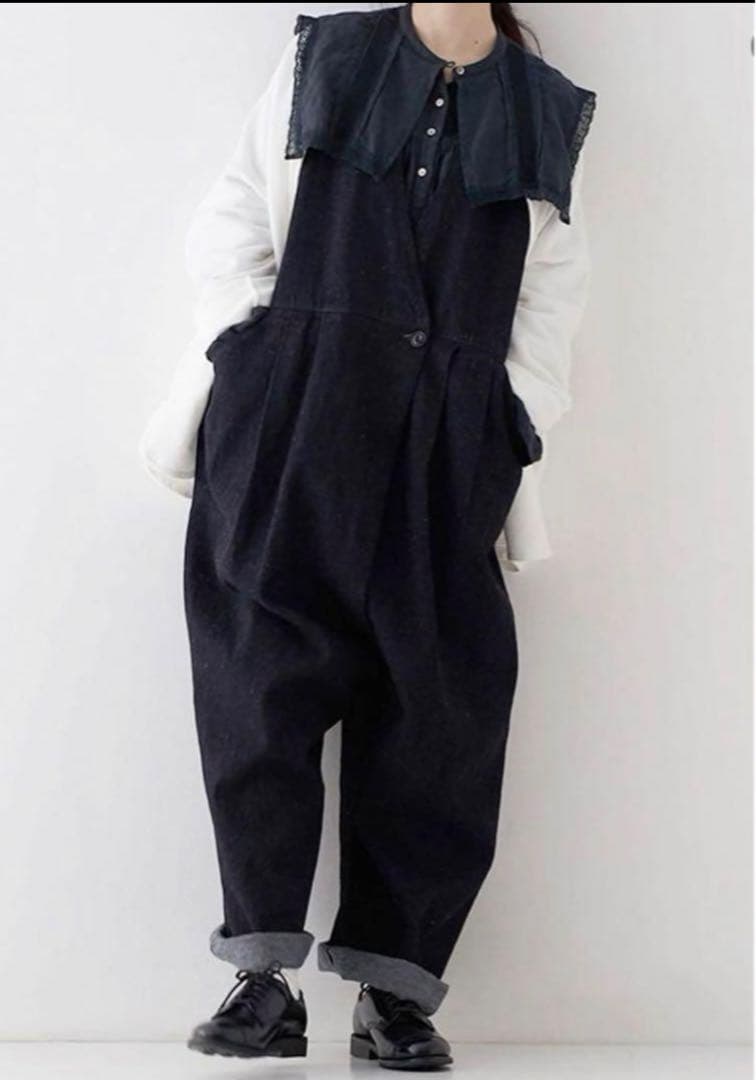 美品☺︎】nestrobe UpcycleLinoデニムアシメタックサロペット - メルカリ