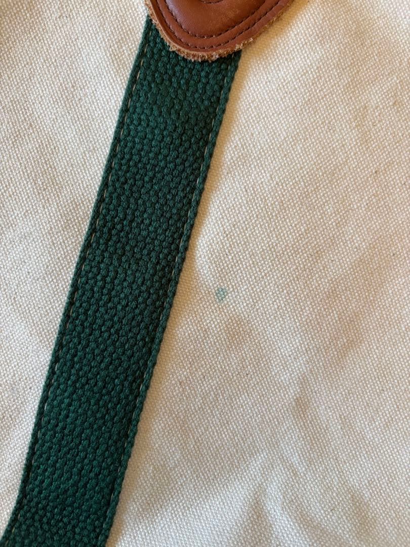 バッグ 80s L.L.Bean Tote Leather Handle