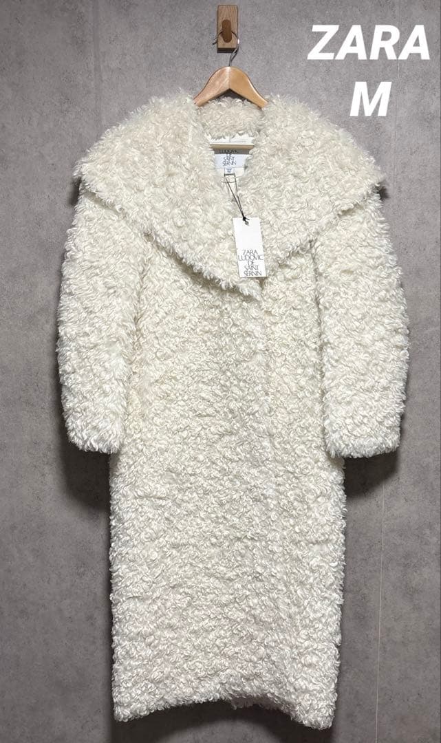 LUDOVIC DE SAINT SERNIN x ZARA ボアコート M - メルカリ