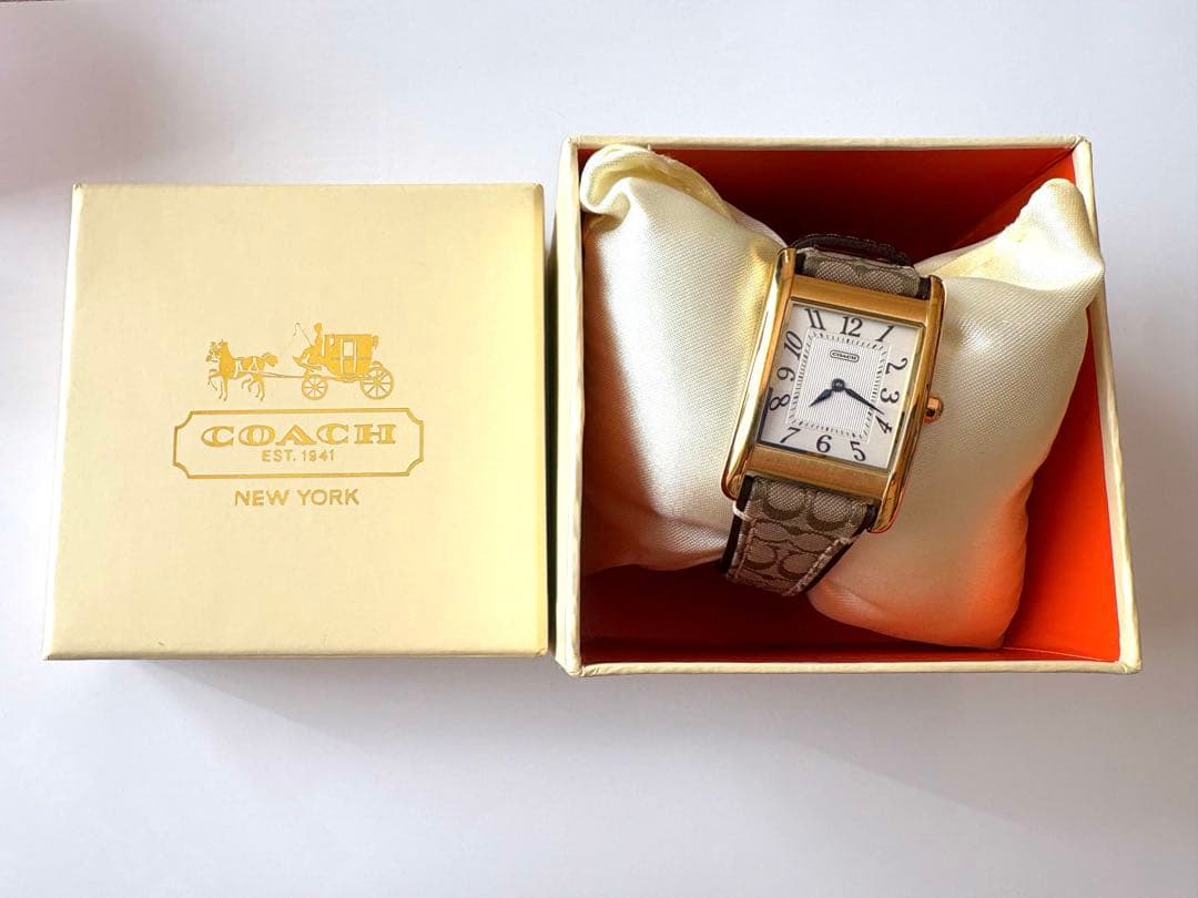 美品！未使用品 COACH 腕時計　CA.02.7.34.0730