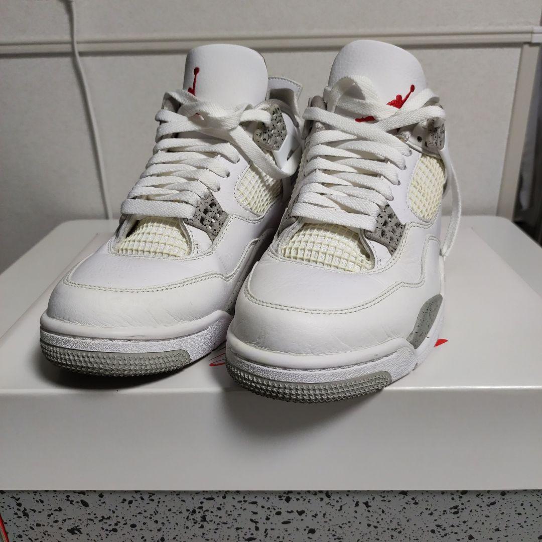 (ににに)NIKE ナイキ エアジョーダン4 レトロ / テックホワイト 白を基調としたクリーンな エアジョーダン4 Tech White が登場！2021年