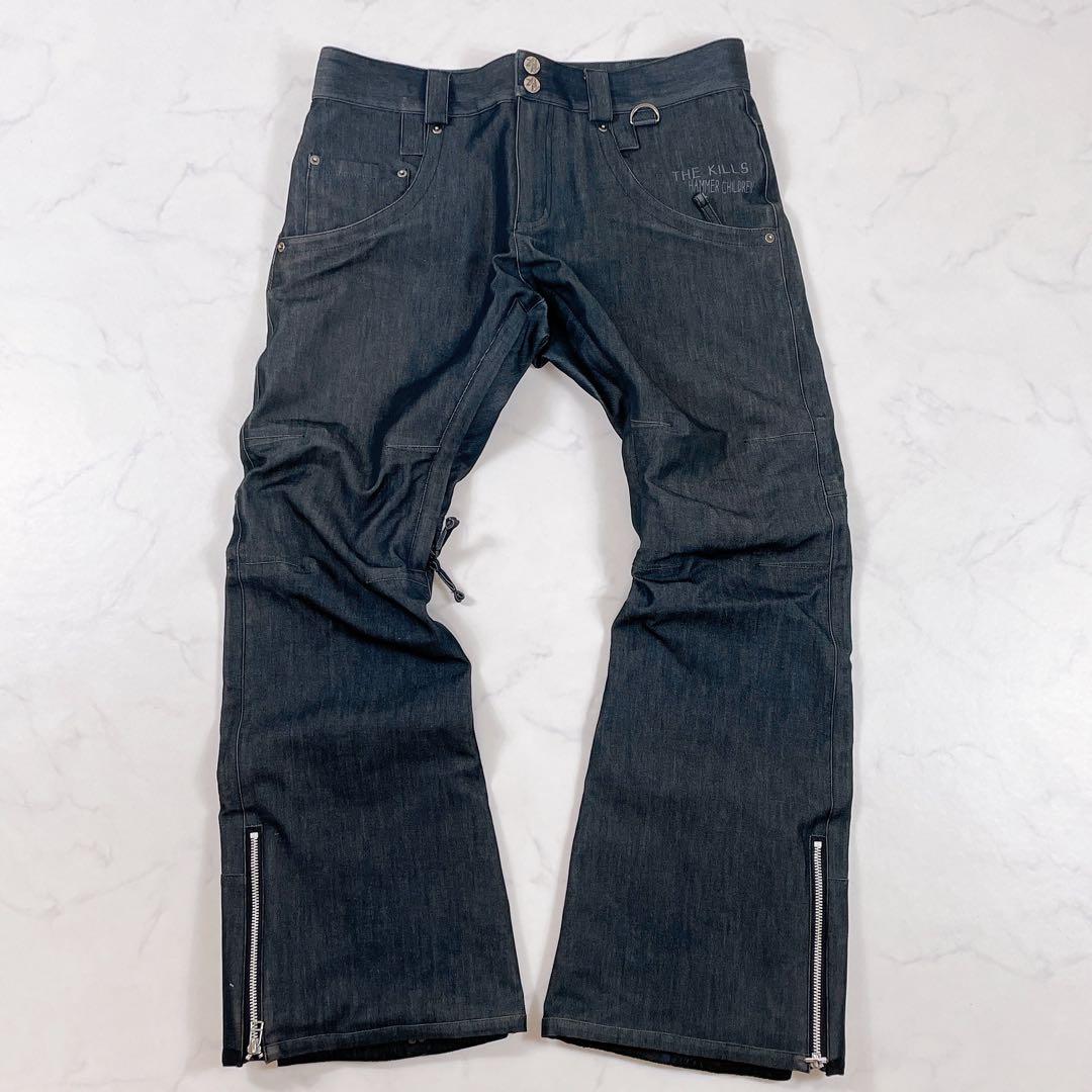 AA HARDWEAR DEAD KANSAS デニム調スノーウェア上下セット - メルカリ