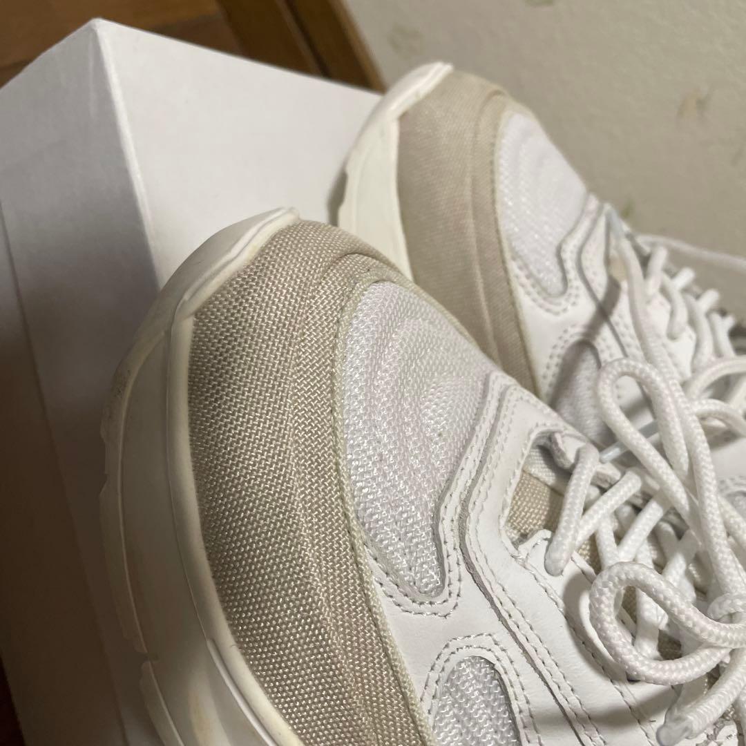 ⭐︎とうこ様専用です⭐︎ DATE ホワイト ベージュ スニーカー 38