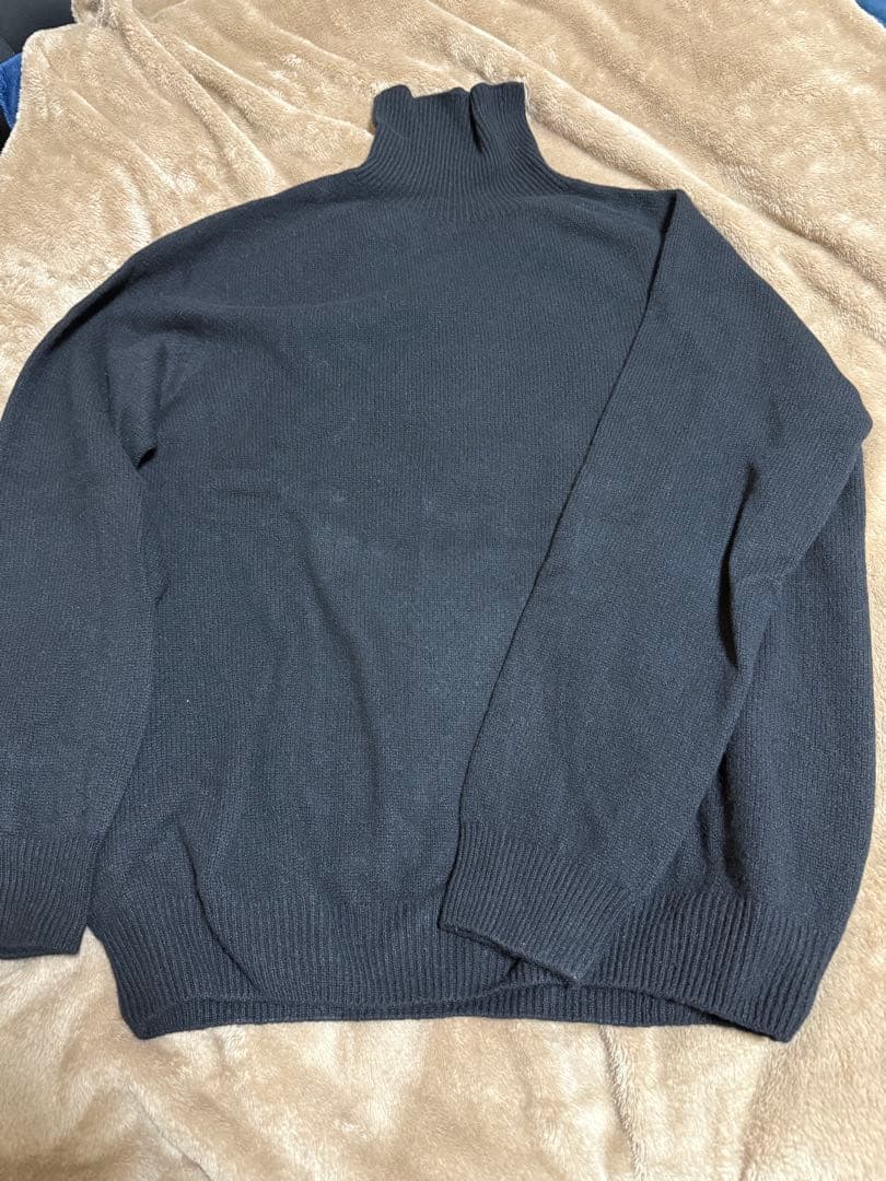 ハーレーオブスコットランド　ウールカシミア　タートルネック　46 楽天市場】(初売りセール) Harley of scotland ハーレーオブ