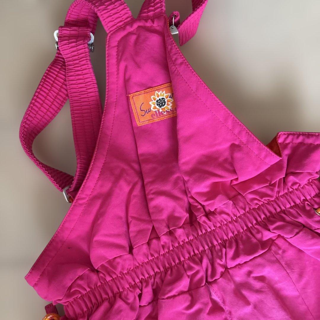 エレッセ スキーウェア 女性用 ピンク ひまわり柄 - メルカリ