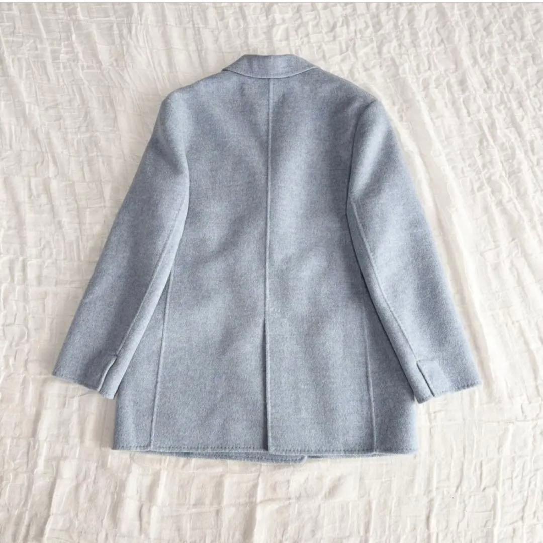 試着のみ美品】 エブール メランジビーバー ジャコート ウール