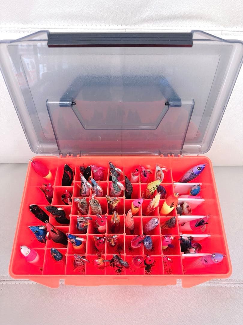 イカメタルスッテ大量！未使用品70%以上含 計53個ケース付き 楽天市場】イカメタル スッテの通販