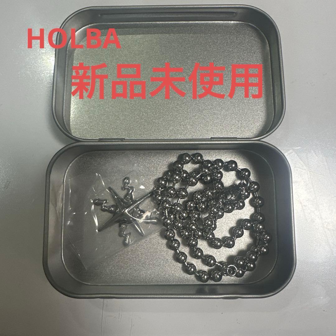 HOLBA シルバー　ネックレス　新品未使用 シルバーネックレス pe2165-ch シルバーアクセサリー ネックレス 男女