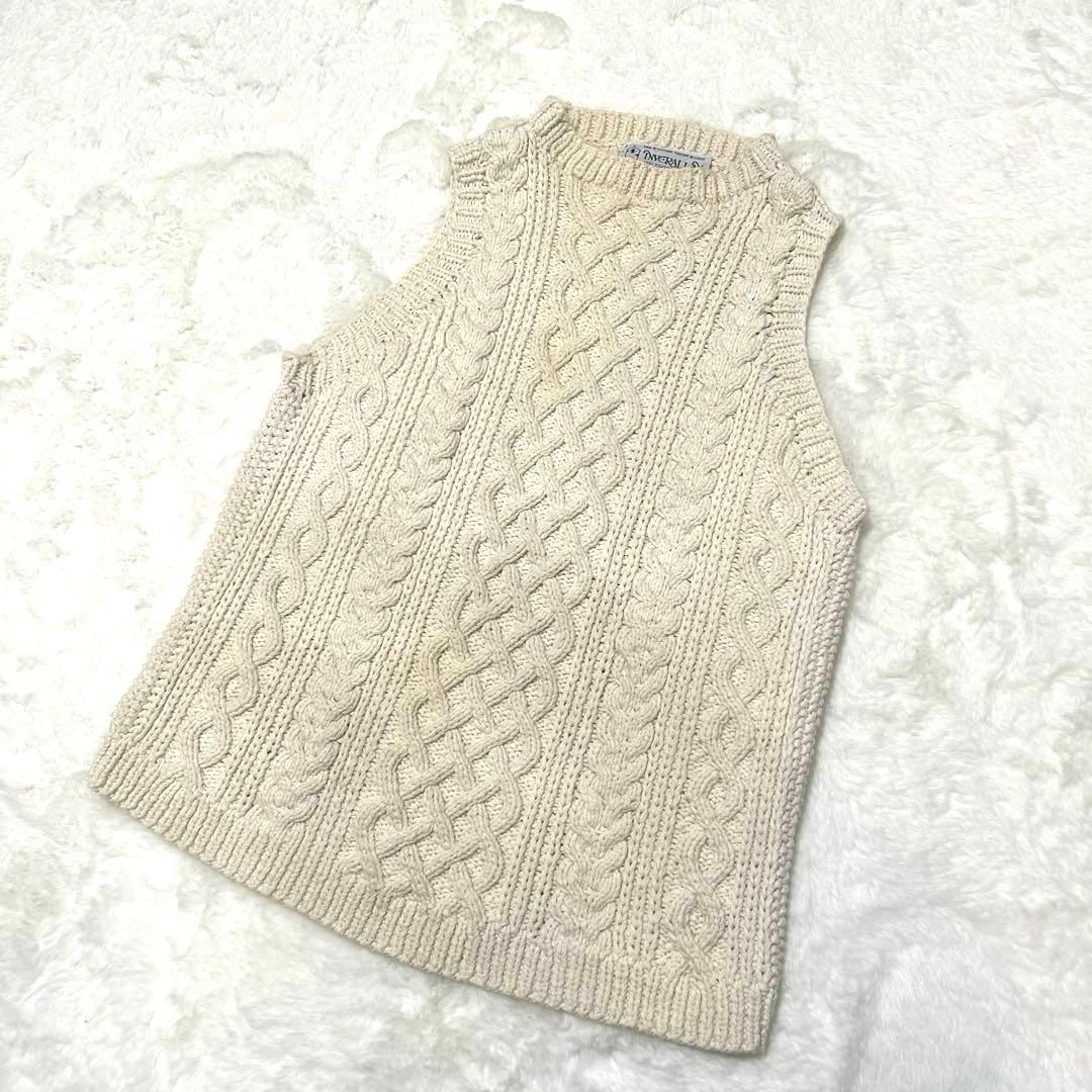 INVERALLANインバーアラン綿ニットベストSHIPSシップス - メルカリ