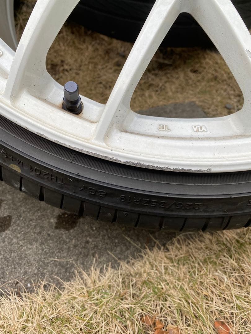 WORK EMOTION M8R 19×9.5J 5/114.3+38 ホワイト