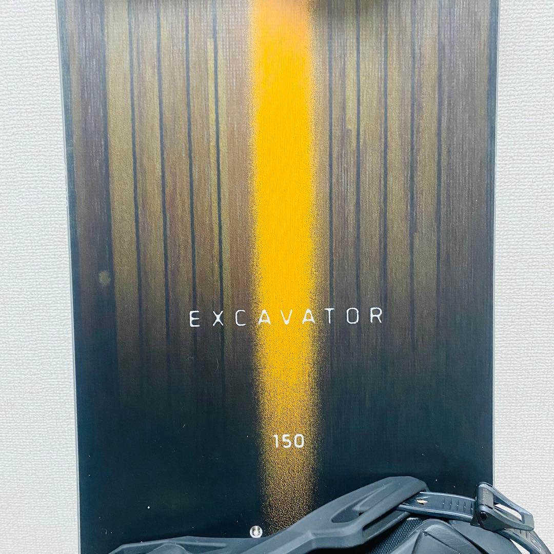 K2 EXCAVATOR 150cm エクスカベーター ボード ビンディング 冬 - メルカリ