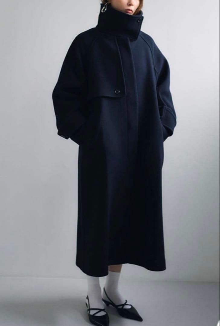 (専用)FRAY I.D ウールリバーバルマカンコート FRAY I.D（フレイアイディー）の「ウールリバーバルマカンコート