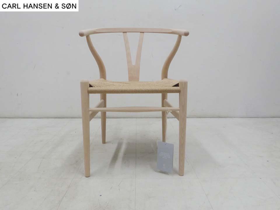 新品 正規品■カールハンセン＆サン■CH24 Yチェア ビーチ材ソープ CH24(yチェア) ビーチ材 ナチュラルペーパーコード | カールハンセン