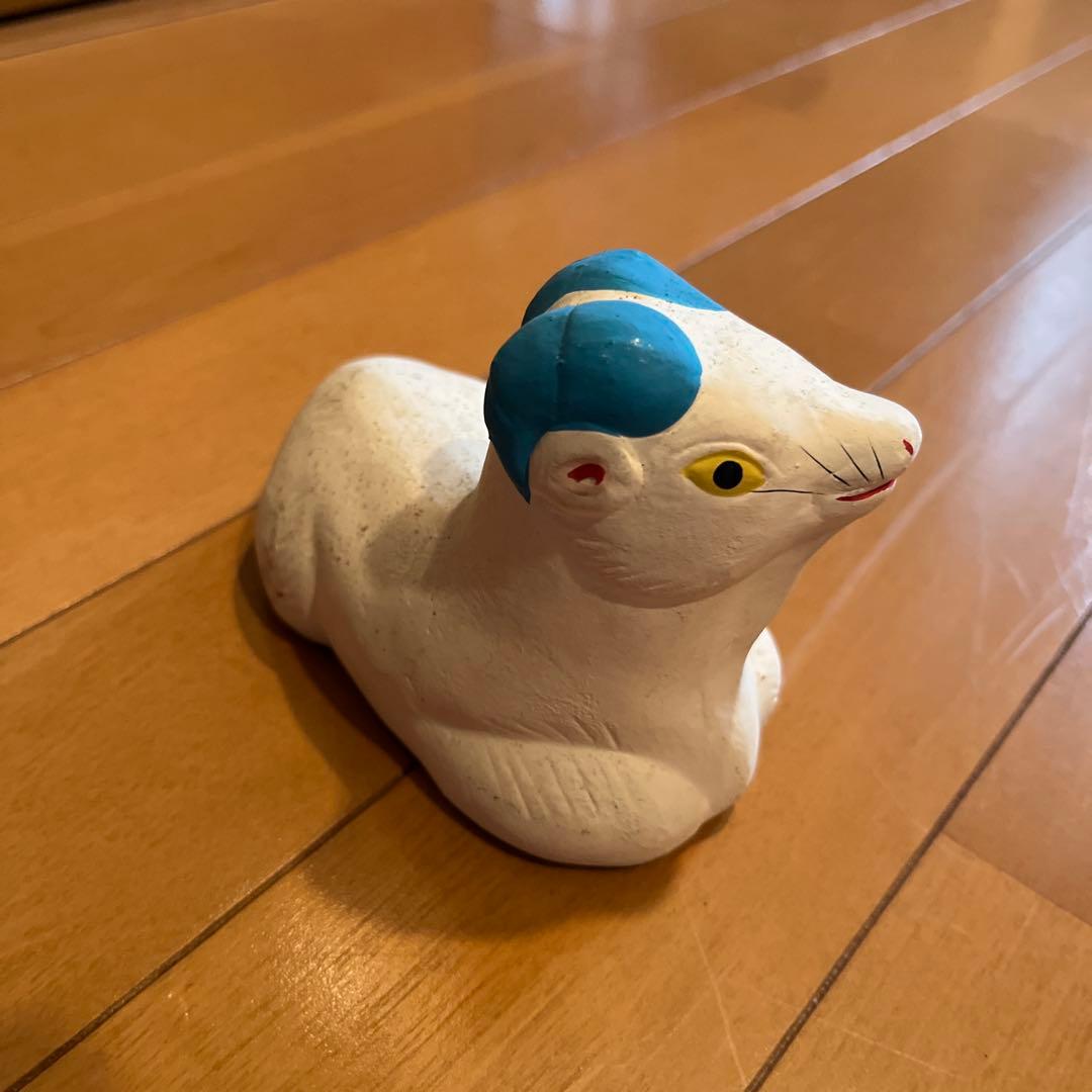 民藝品】伏見人形 羊 京都 郷土玩具 元祖 江戸時代 伝統工芸品 民芸品