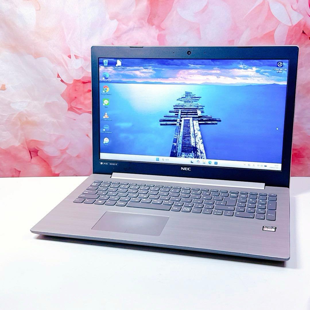 美品✨新品SSD爆速✨windows11 ノートパソコン✨オフィス カメラ