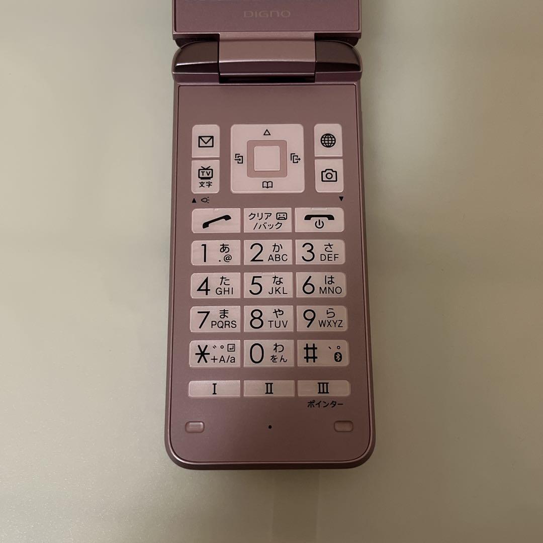 極美品】 DIGNOケータイ3 903KC ピンク - メルカリ