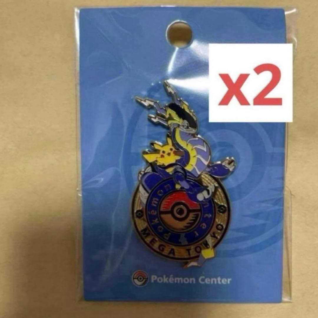ポケモンセンター メガトウキョー 池袋 ロゴピンズ ミライドン 限定 2