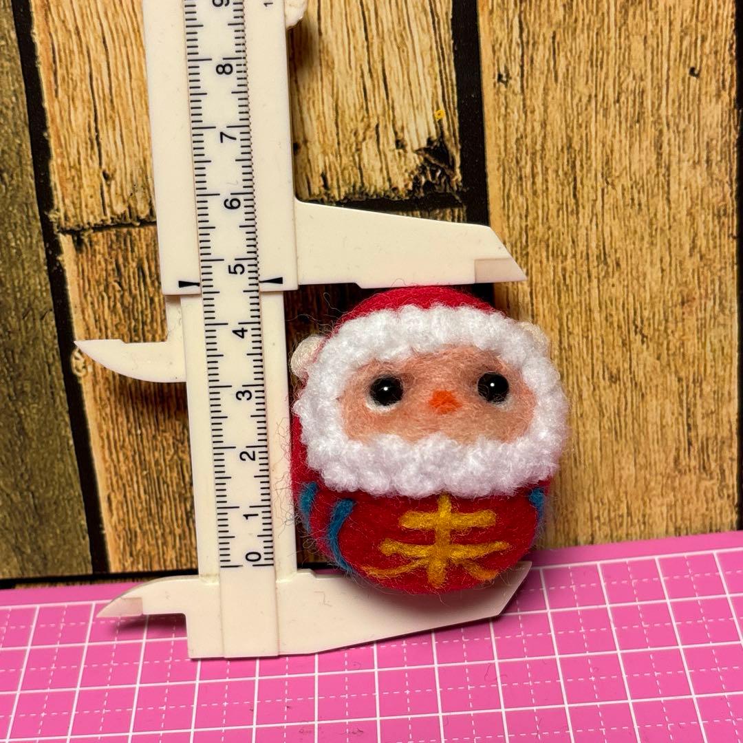 干支だるま☆十二支セット【羊毛フェルト・アクレーヌ】縁起物/干支赤