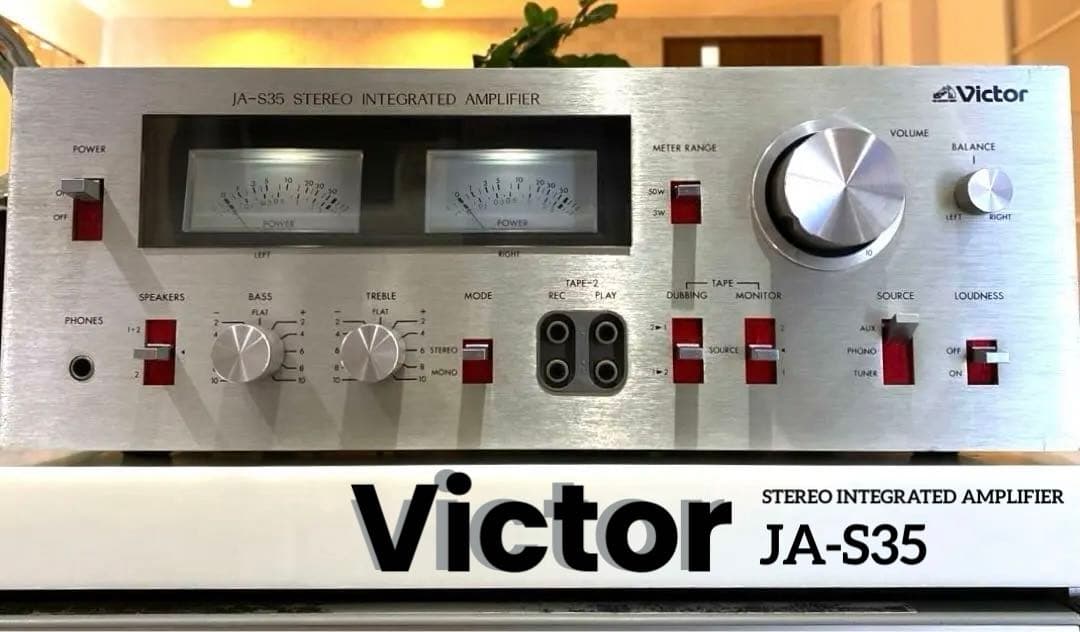 Victor プリメインア JA-S35 ビクター 動作品 Yahoo!オークション - VICTOR プリメインアンプ JA-S35 日本ビクター