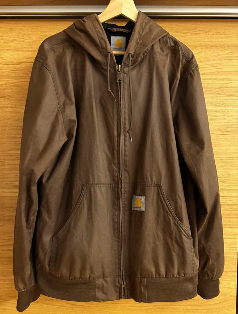 【美品】Carhartt WIP アクティブジャケット ブラウン Lサイズ Carhartt WIP】ACTIVE JACKET / アクティブジャケット（ブルゾン