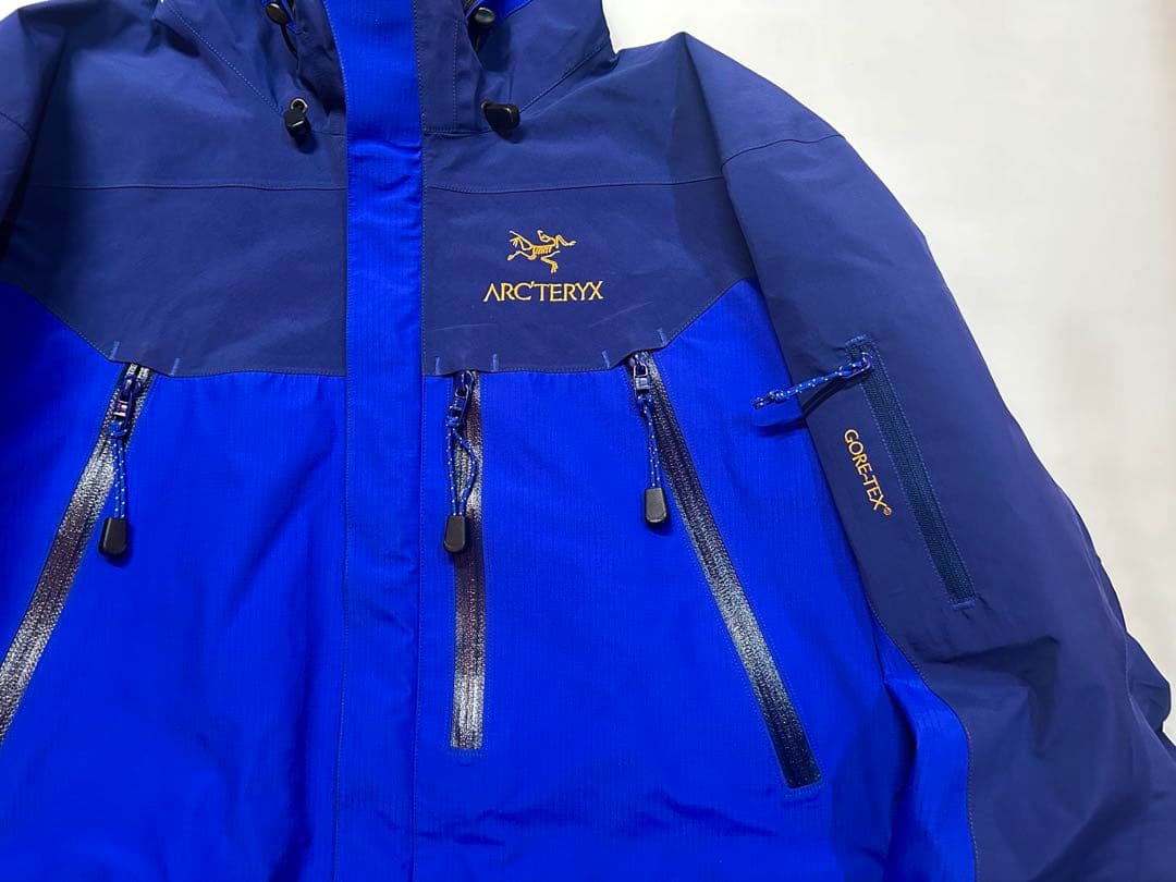 スペシャルVintage金刺繍 ARC'TERYX Theta AR ブルー青M - メルカリ