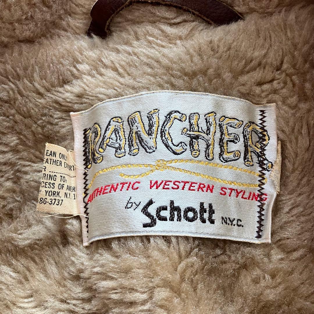 70's USA製 \"RANCHER\"ムートンJKT L THIS MAN 大野