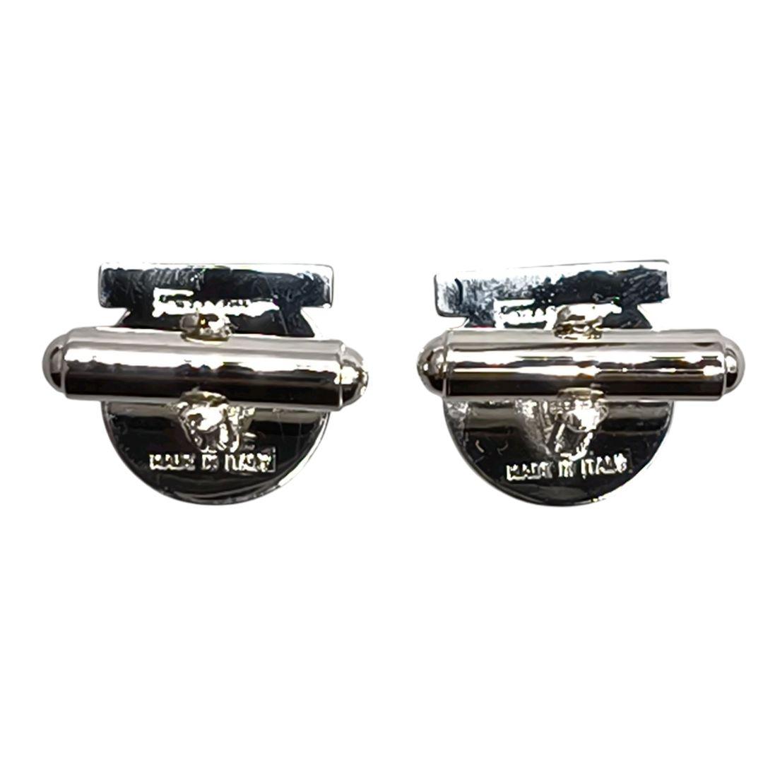 廃盤 極美品 サルヴァトーレ フェラガモ カフス ガンチーニ ムーン