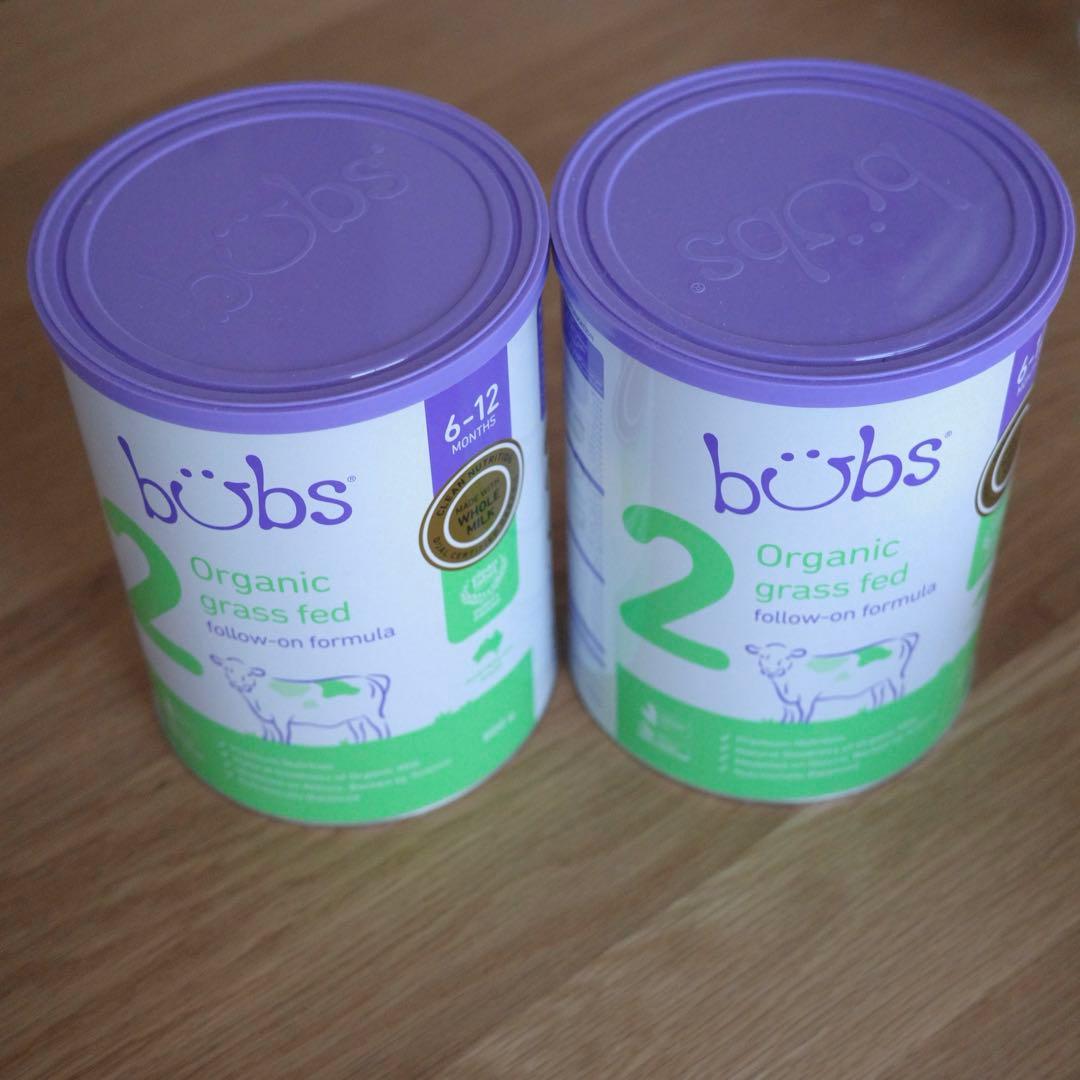 新品未開封】bubs Organic 2缶セット - メルカリ