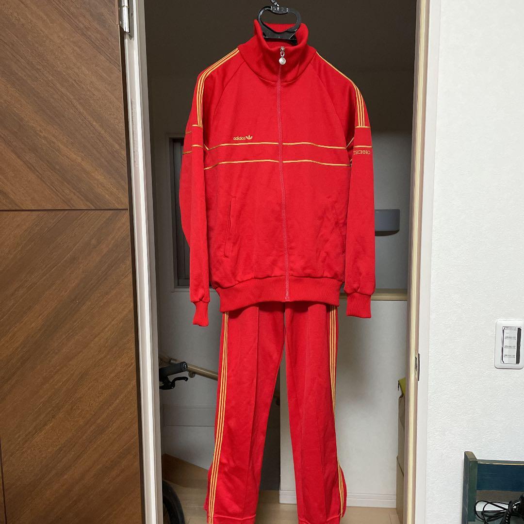 adidas.アディダス.レア物.ヴィンテージ.ジャージ上下.セットアップ