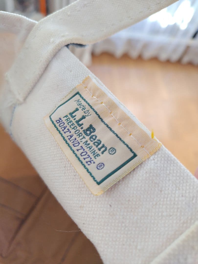 L.L.bean　トート　2色タグ
