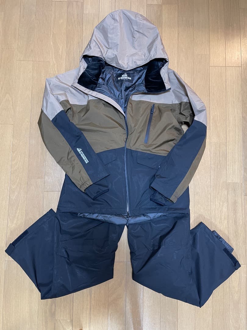 ワークマン イージス 防水防寒スーツ M ブラウン スキー スノーボード