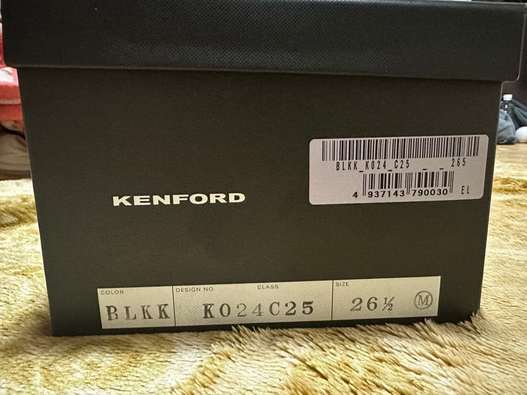 KENFORD ブラック ローファー 26.5cm ペイズリー 試着のみ 完売品