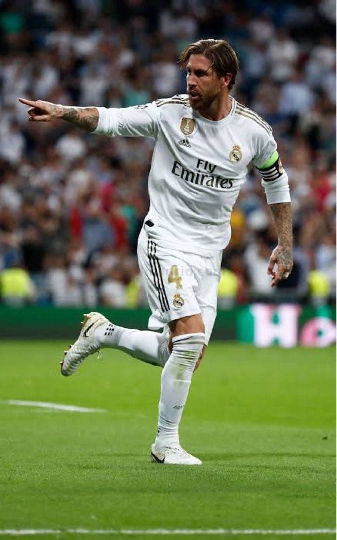 セルヒオ・ラモス ユニフォーム レアルマドリード 選手支給 長袖