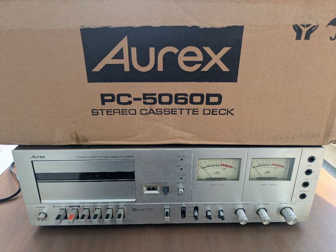 東芝AurexチューナーST320とアンプSB320