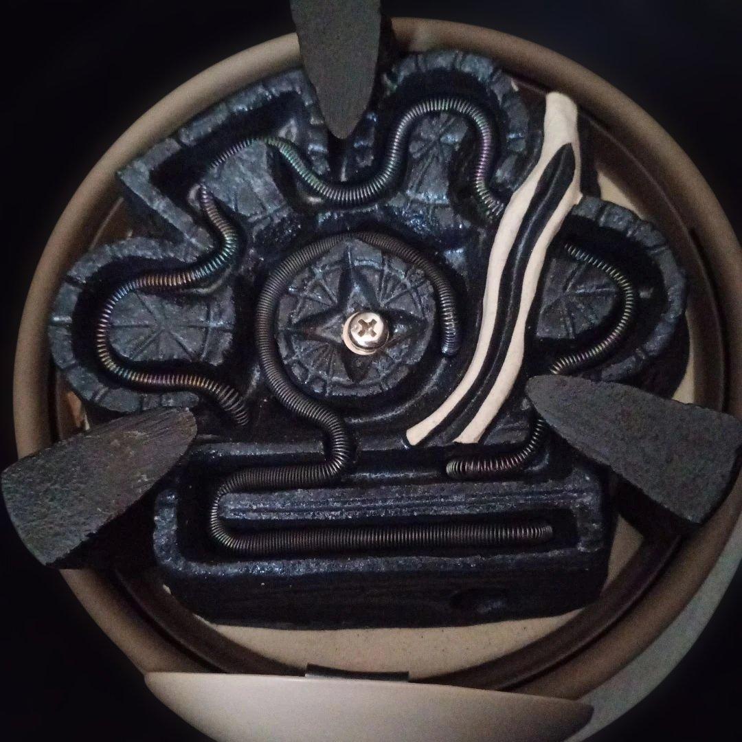 プ*ン様 野々田式 合金面取風炉 風炉型電熱器 敷板付き - メルカリ