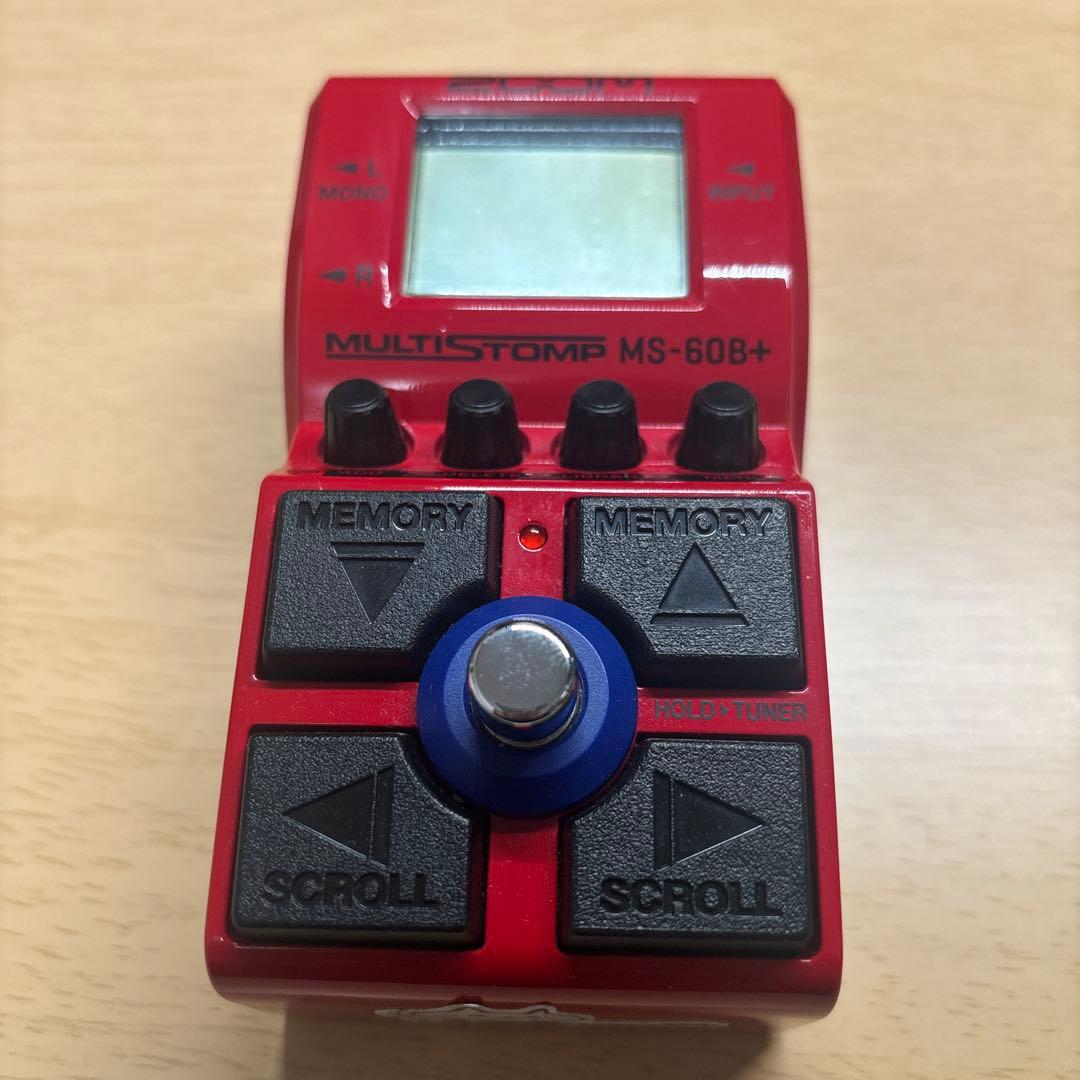 ZOOM ms-60b+ ベース マルチエフェクター 2937f937ae3eeb8146d8790da63cc9