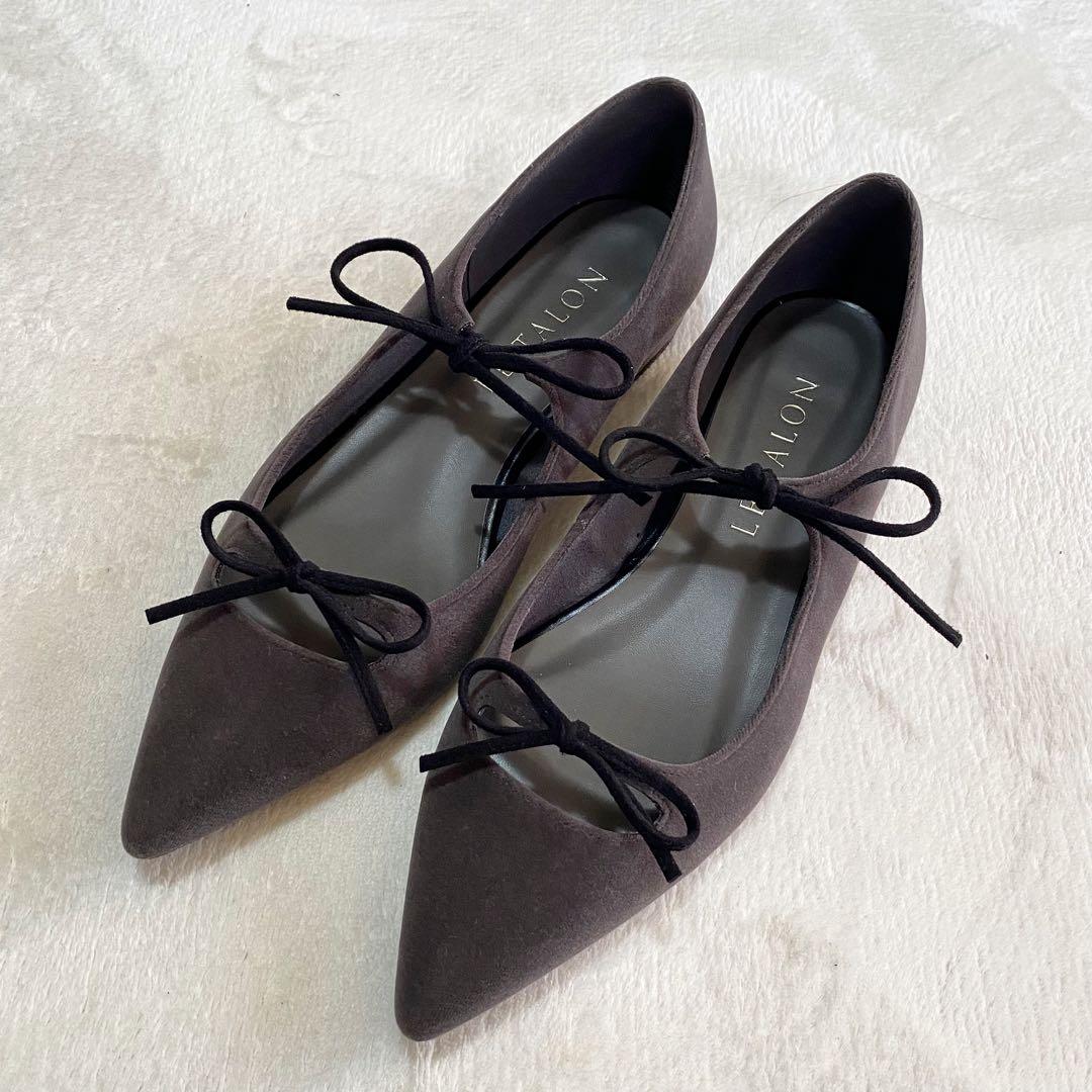 新品未使用・裏張り済み☆ルタロンLETALONリボンパンプス24㎝ - メルカリ