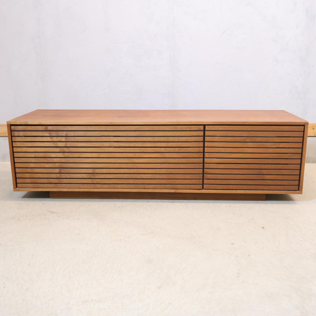 広松木工 VERA CREPA ウォールナット材 テレビボード ローボード 収納