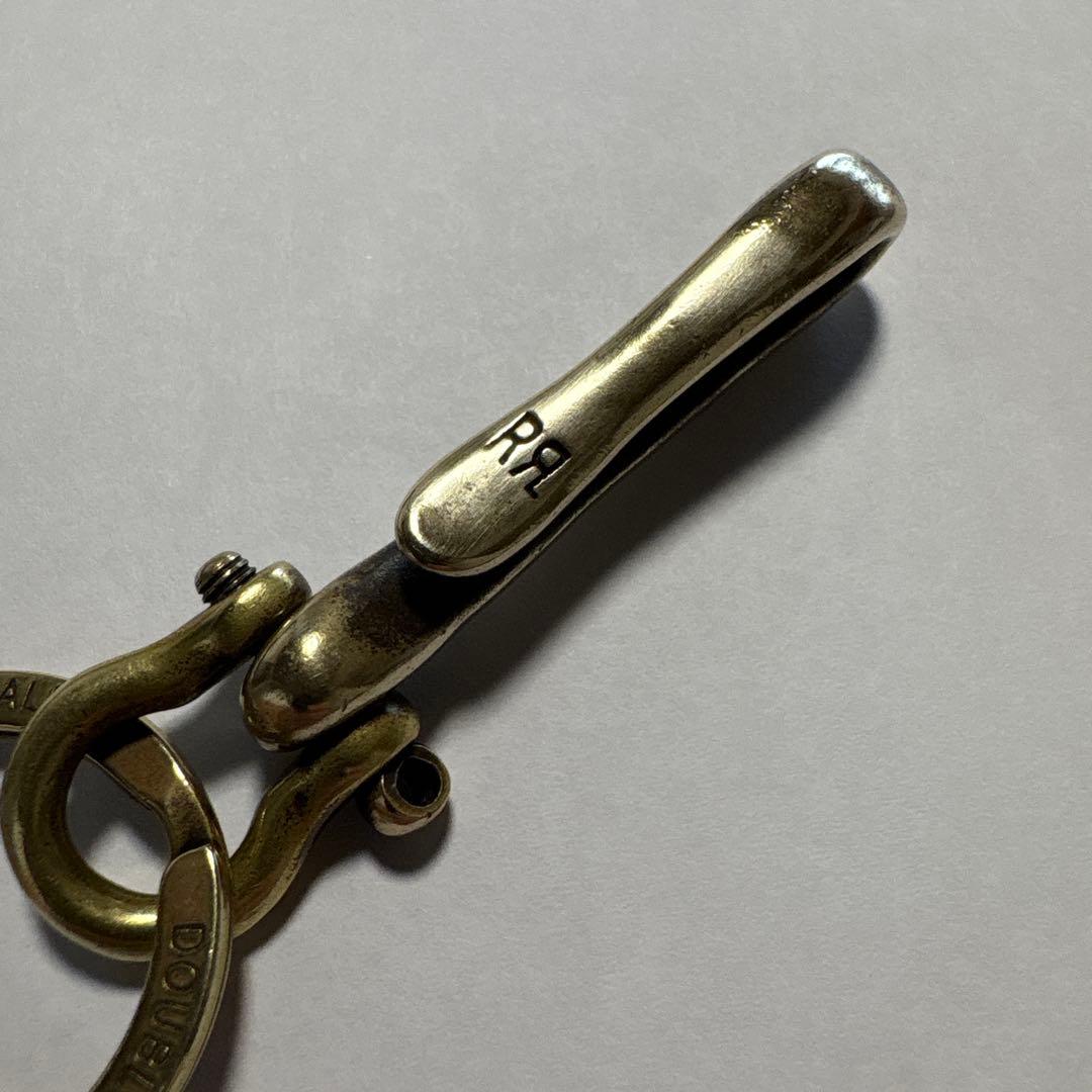 未使用に近い】RRL キーホルダー キーリング ラルフローレン - メルカリ